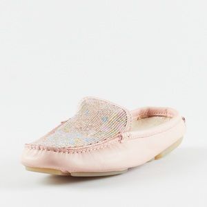 EUC Donald J Pliner Slippers Beaded Slip Ons 10